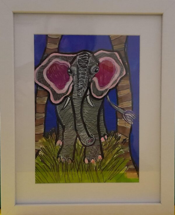 Elephant in the jungle