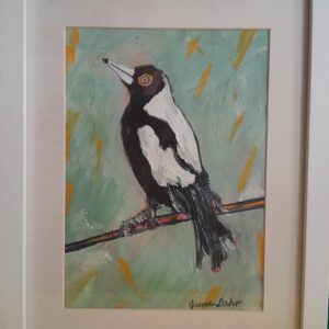 Magpie on a branch