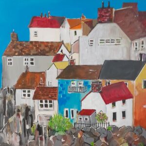Cliffs and Houses of Cornwall