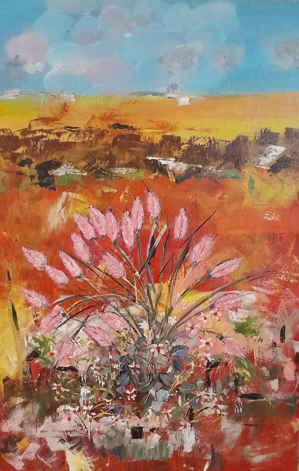 Mulla Mulla flowers near Broken Hill