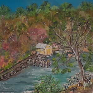 Boathouse on the River